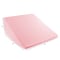 Hastings Home Extra High Wedge Pillow Memory Foam with Bamboo Fiber Cover, for Snoring, Better Sleep (Pink) 910781ZGX - alternate 2